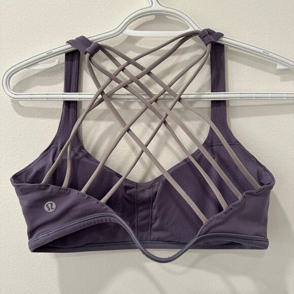Lululemon Free to Be Bra Size 8 Lilac - Picture 2 of 4